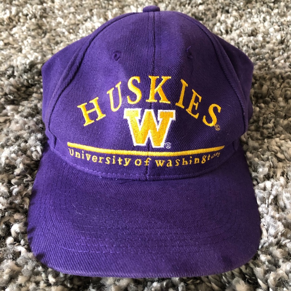 Vintage UW Huskies Hat RARE